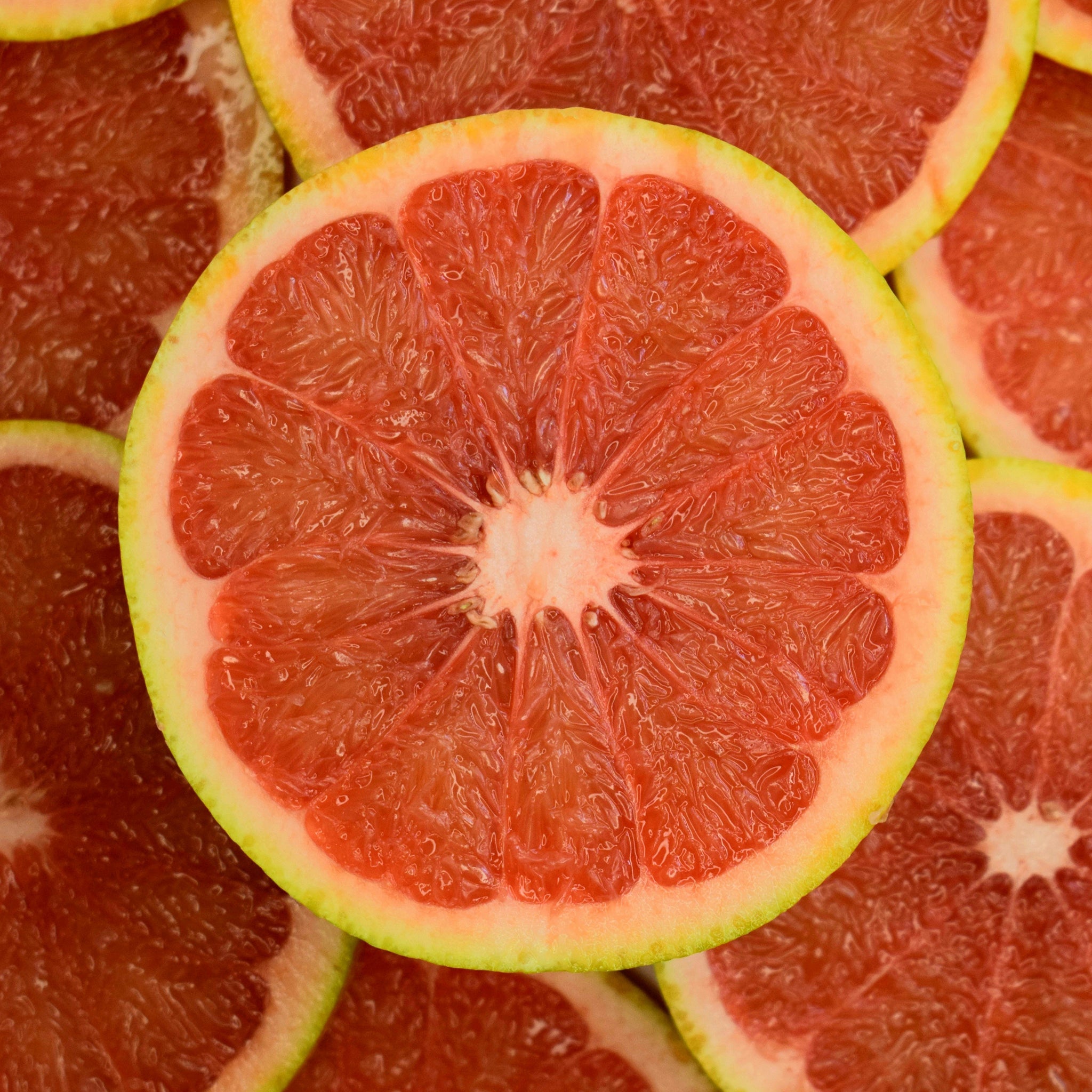 Grapefruit slices