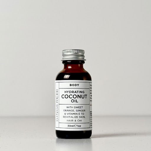 Mini Hydrating Coconut Oil 30ml bottle for skin and hair care