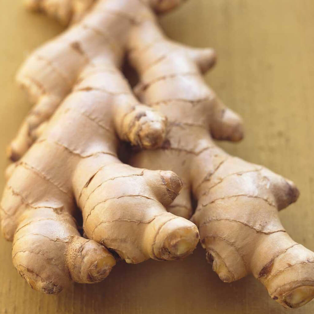 Ginger root for skin care and health