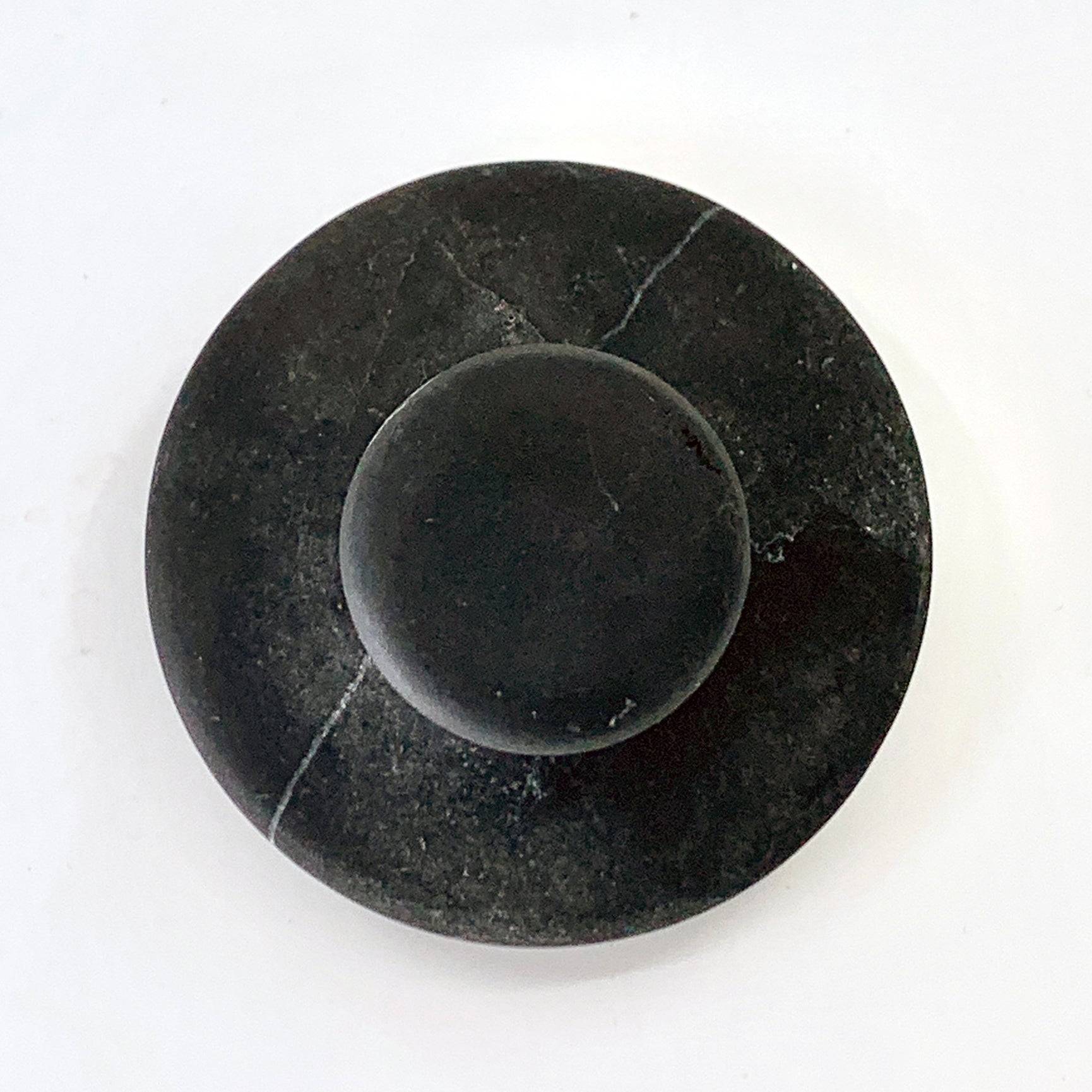 Black stone Gua Sha tool for skin care