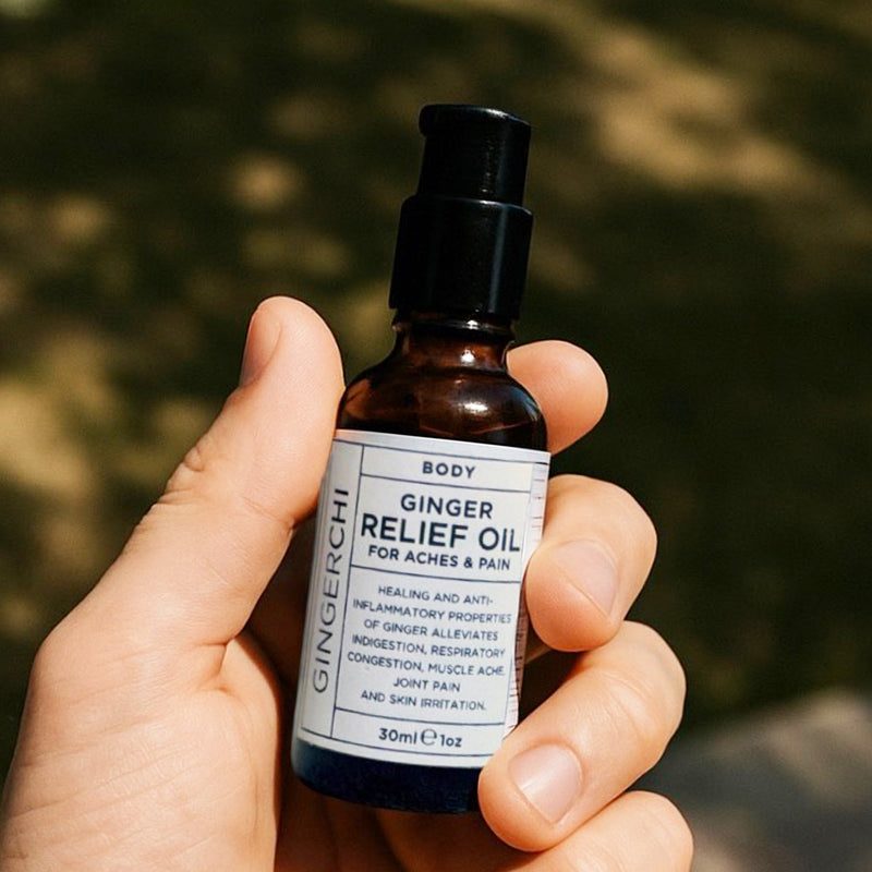 Ginger Pain Relief Treatment Oil - GingerChi