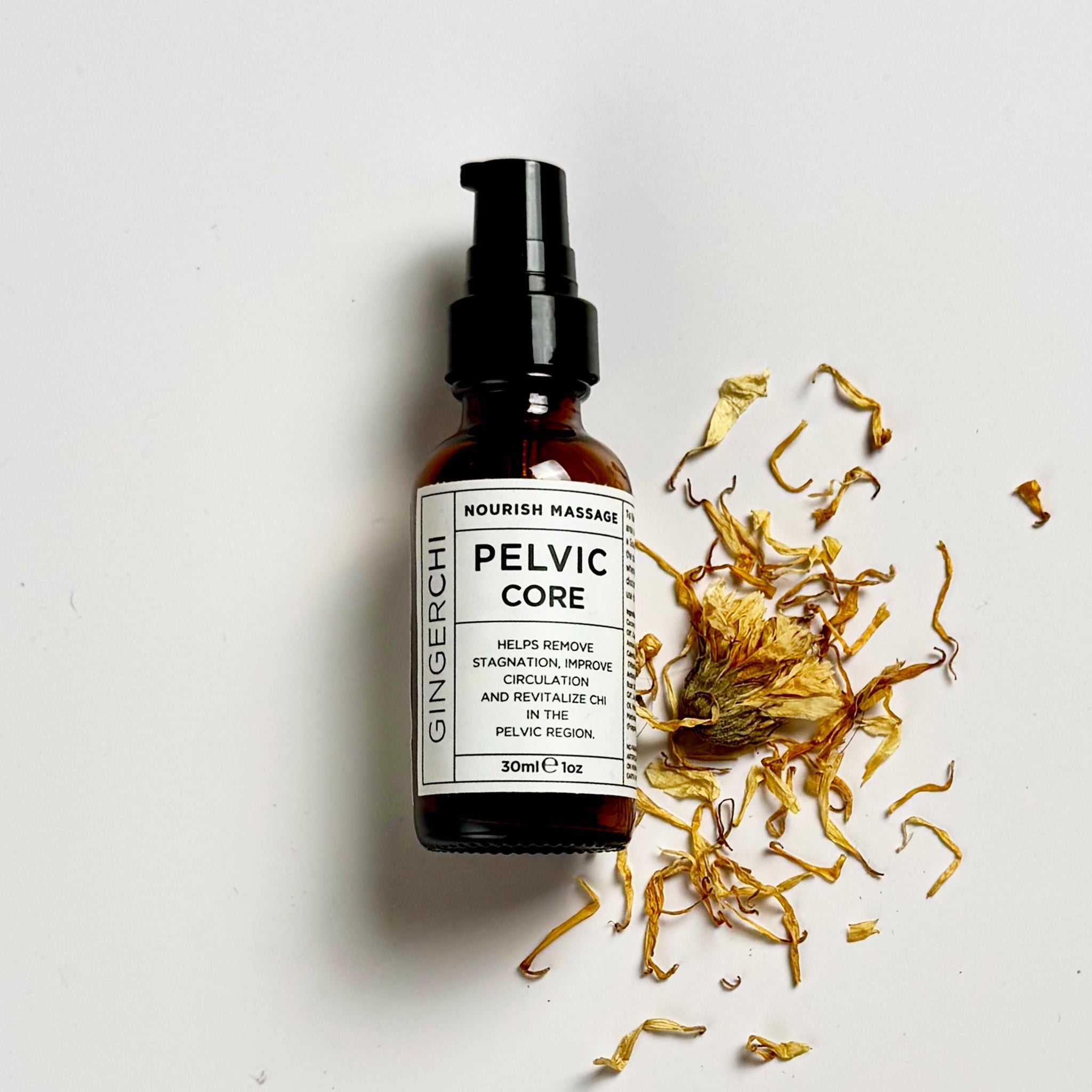 GingerChi Pelvic Core Massage Oils
