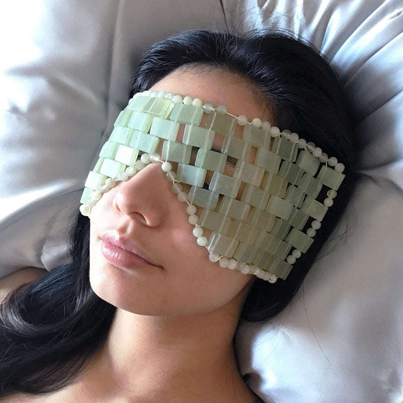 højde region lys pære Jade Mask |Jade Relaxation Mask Therapy |Jade Eyes mask – GingerChi